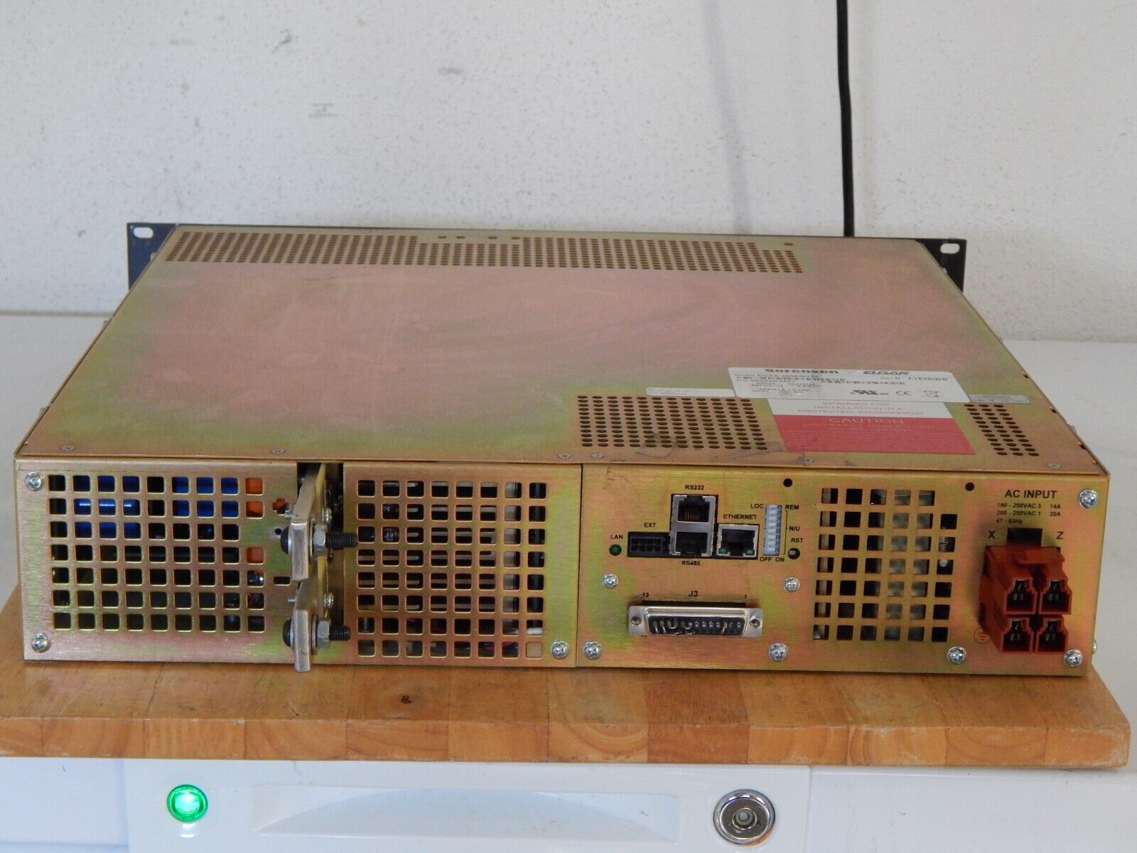 Sorensen DCS8-350E M130 Ethernet Power Supply Sorensen DCS8-350E M130 Ethernet Power Supply
